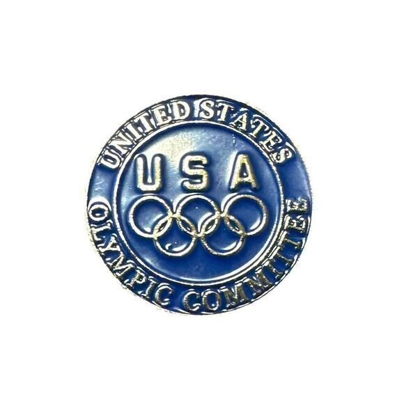 Vintage LOT TEAM USA Olympic Games Hat Lapel Pins Winter/Summer + Key Chain - Picture 8 of 9